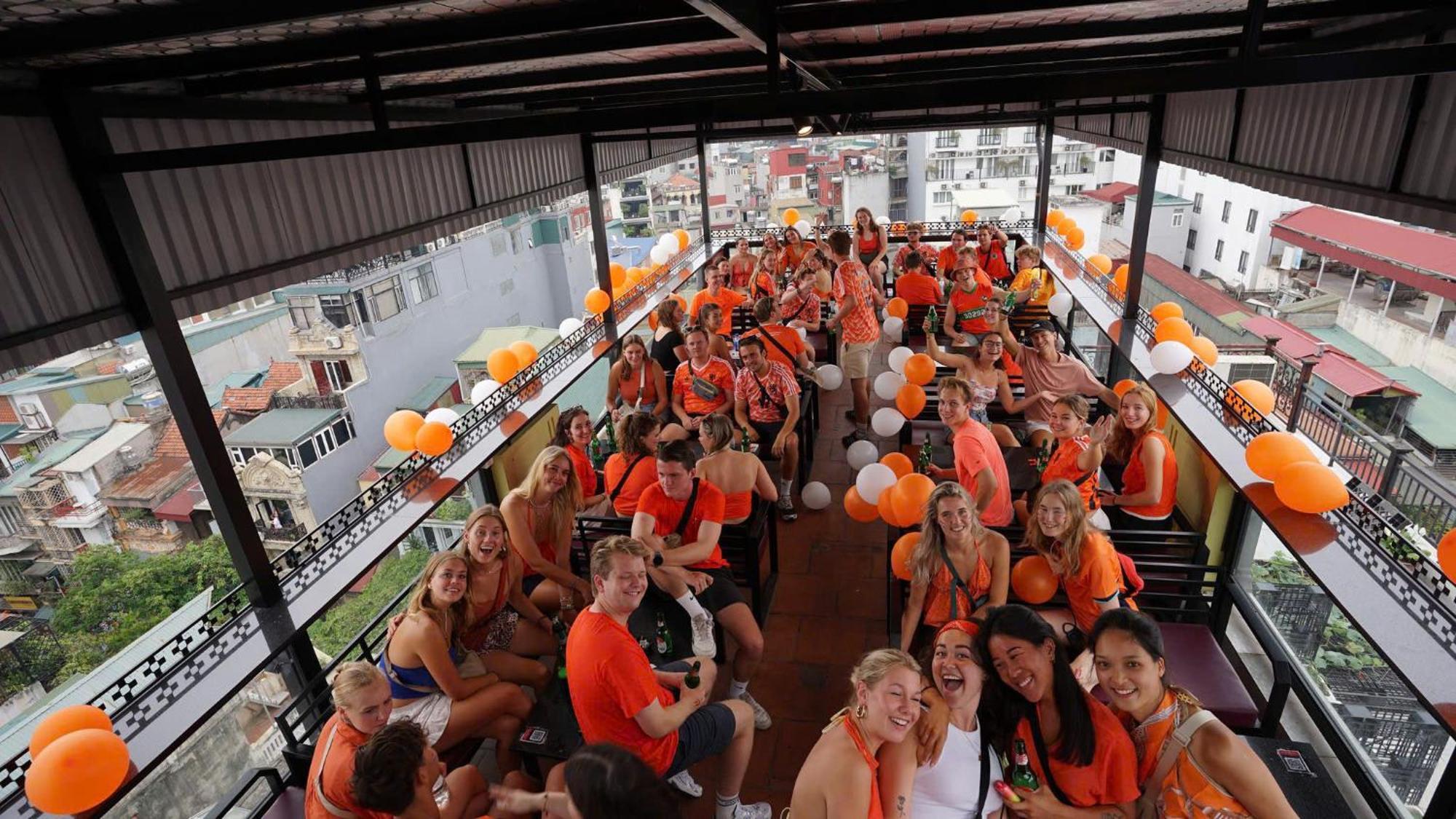 האנוי Lakeview Backpackers Hostel & Rooftop Bar מראה חיצוני תמונה